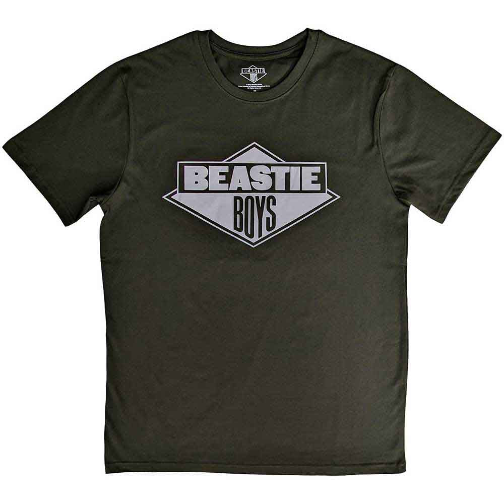 The Beastie Boys Black & White Logo Green