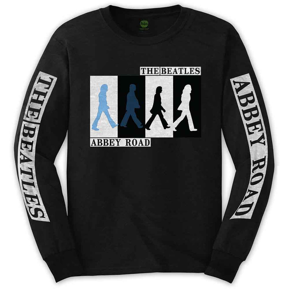 The Beatles Abbey Road Colours Crossing Black