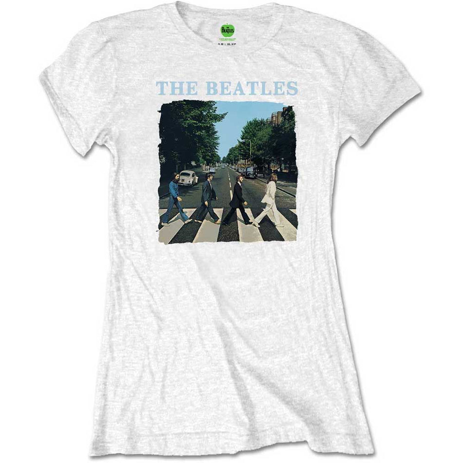 The Beatles Abbey Road & Logo White