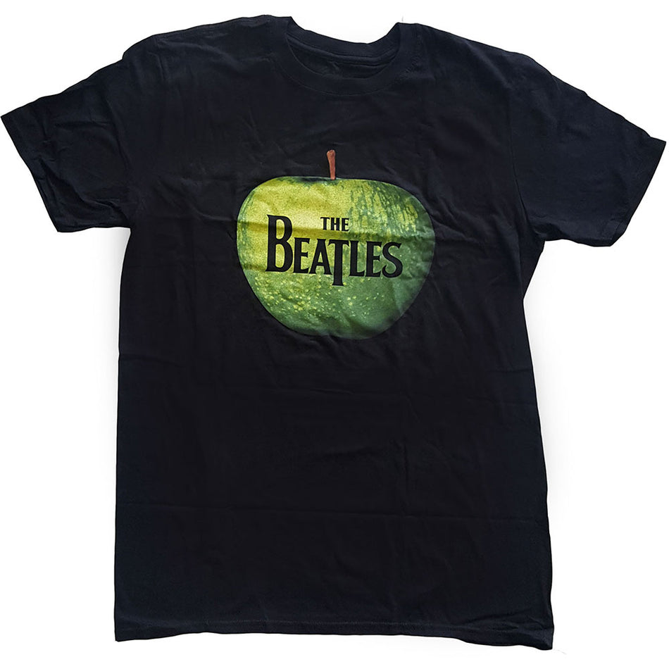 The Beatles Apple Logo Black