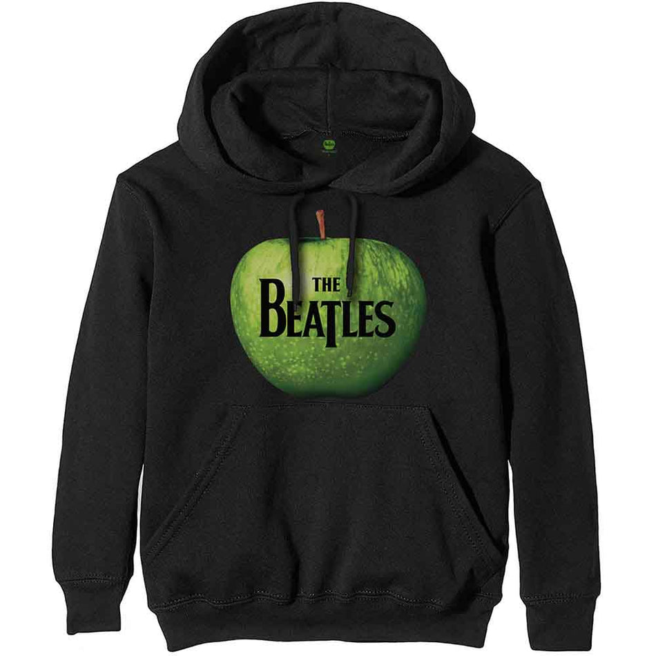 The Beatles Apple Logo Black