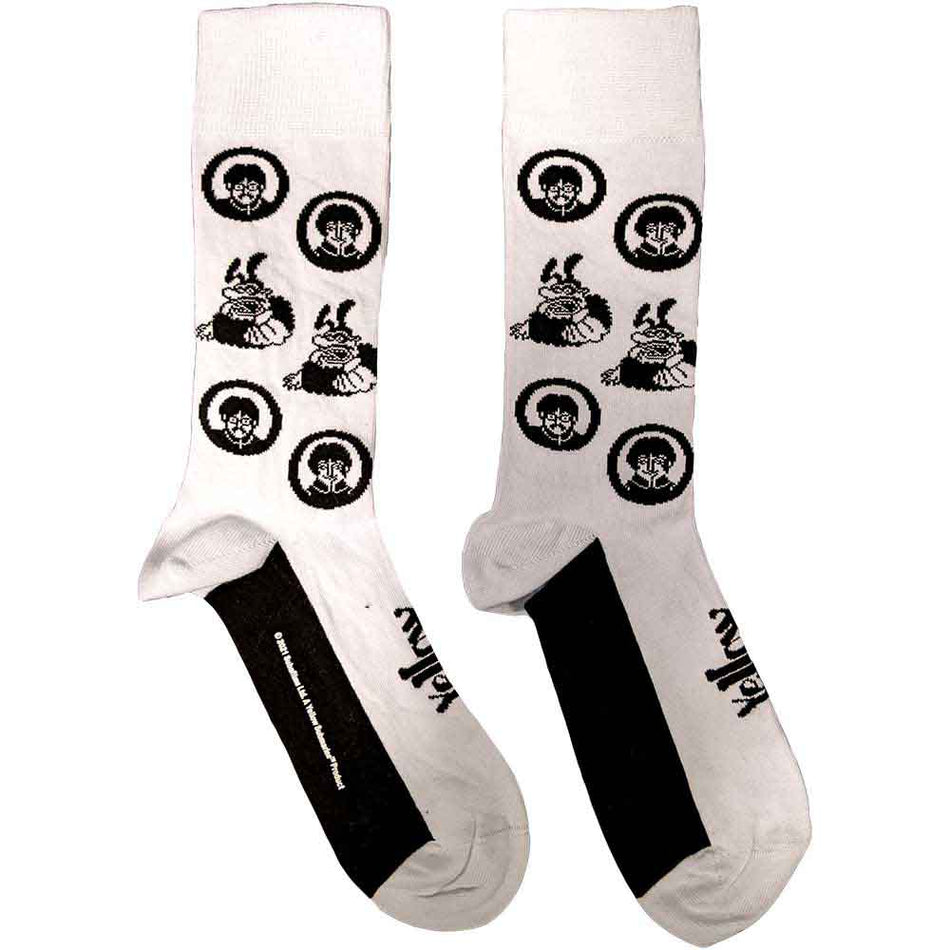 The Beatles Band & Meanies Monochrome White