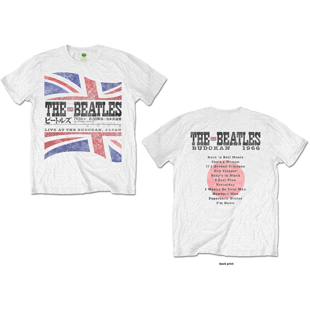 The Beatles Budokan Set List White
