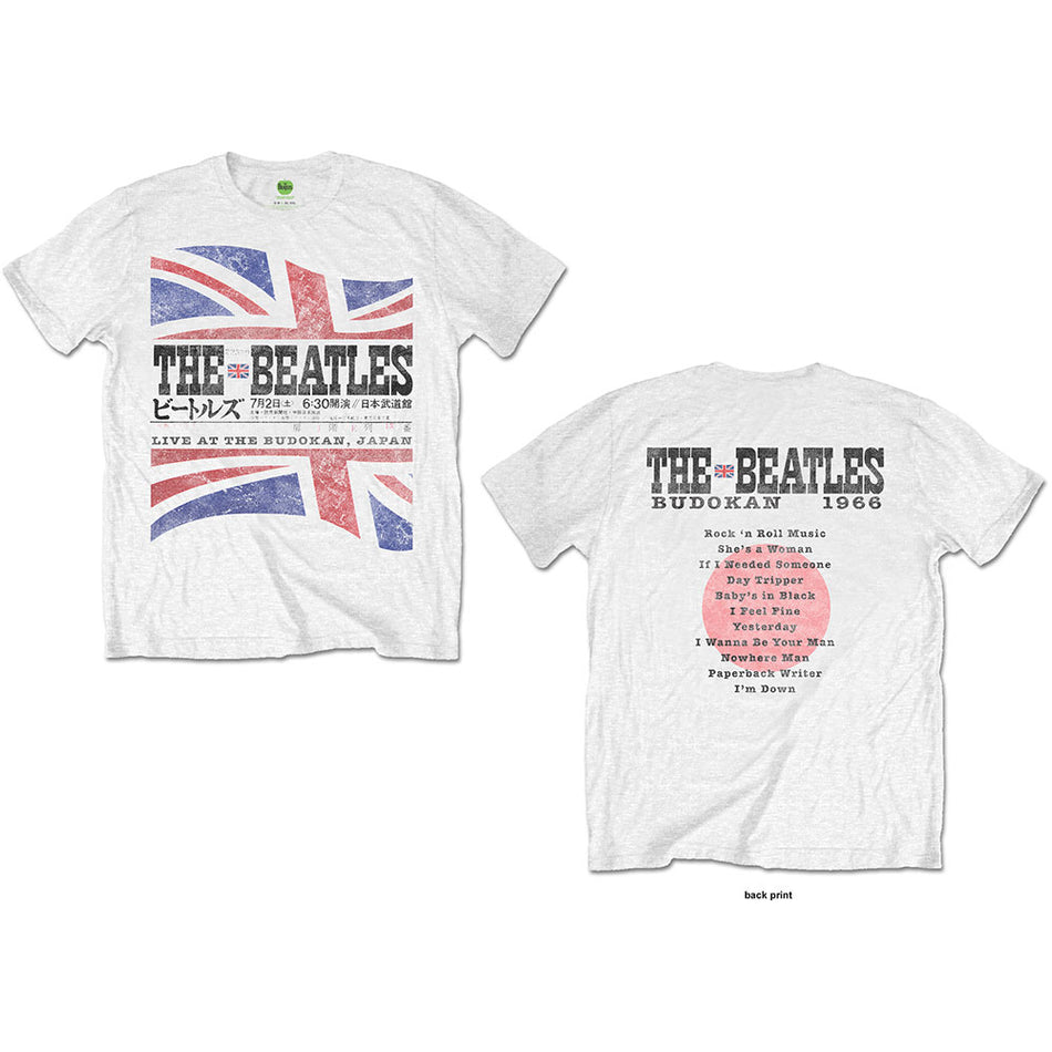 The Beatles Budokan Set List White