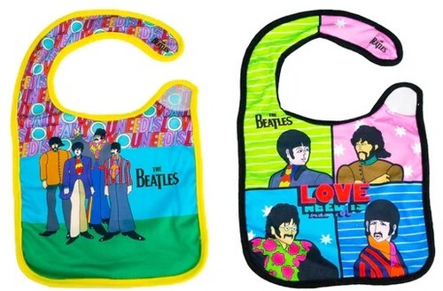 The Beatles Daphyl's - The Beatles - All you need is Love - Soft Bibs 2-Pack DAPTBLVB2PK (Large Item, Babywear / Baby Gear)