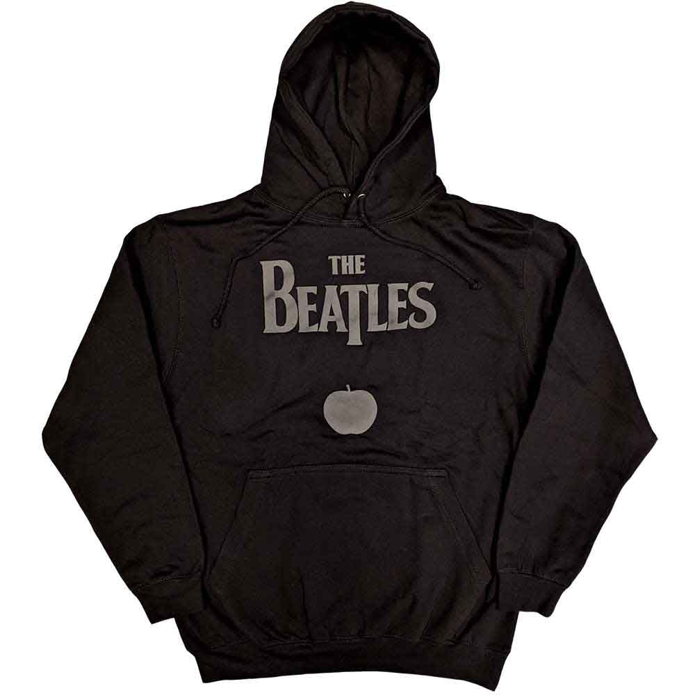 The Beatles Drop T Logo & Apple Black