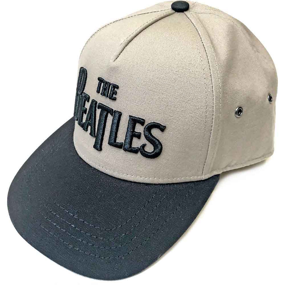 The Beatles Drop T Logo Black, Neutral