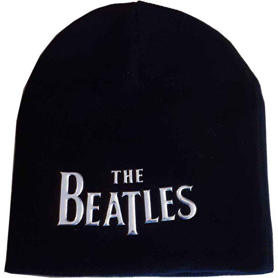 The Beatles Drop T Logo Black