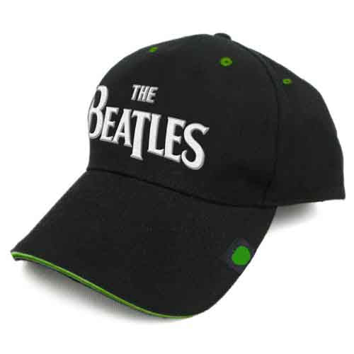 The Beatles Drop T Logo Black