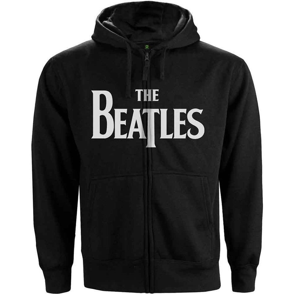 The Beatles Drop T Logo Black