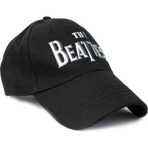 The Beatles Drop T Logo Black