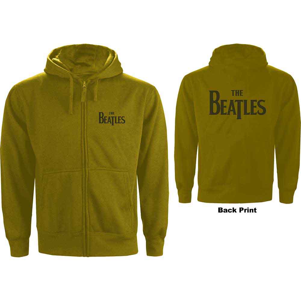 The Beatles Drop T Logo Green