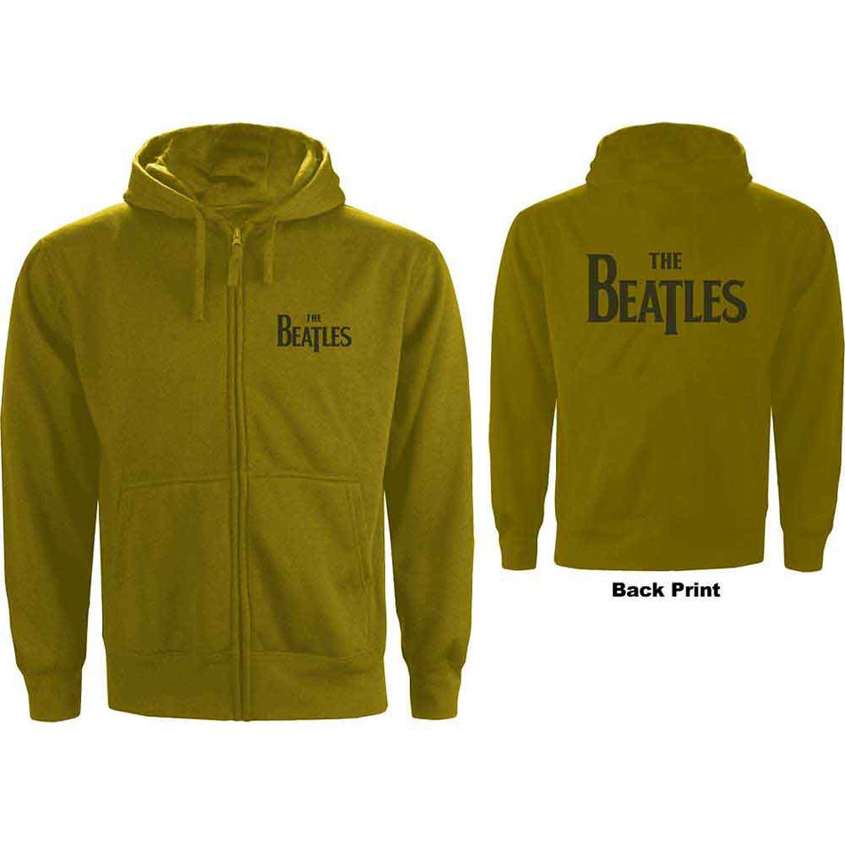 The Beatles Drop T Logo Green
