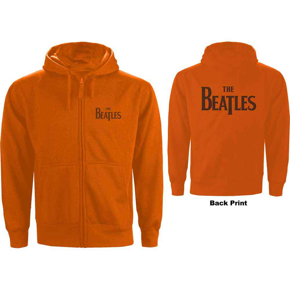 The Beatles Drop T Logo Orange