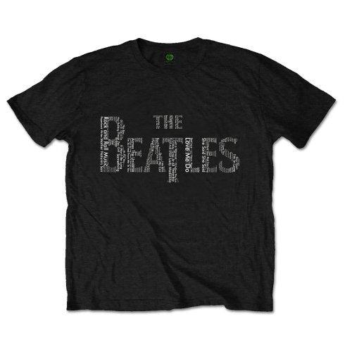 The Beatles Drop T Songs Black