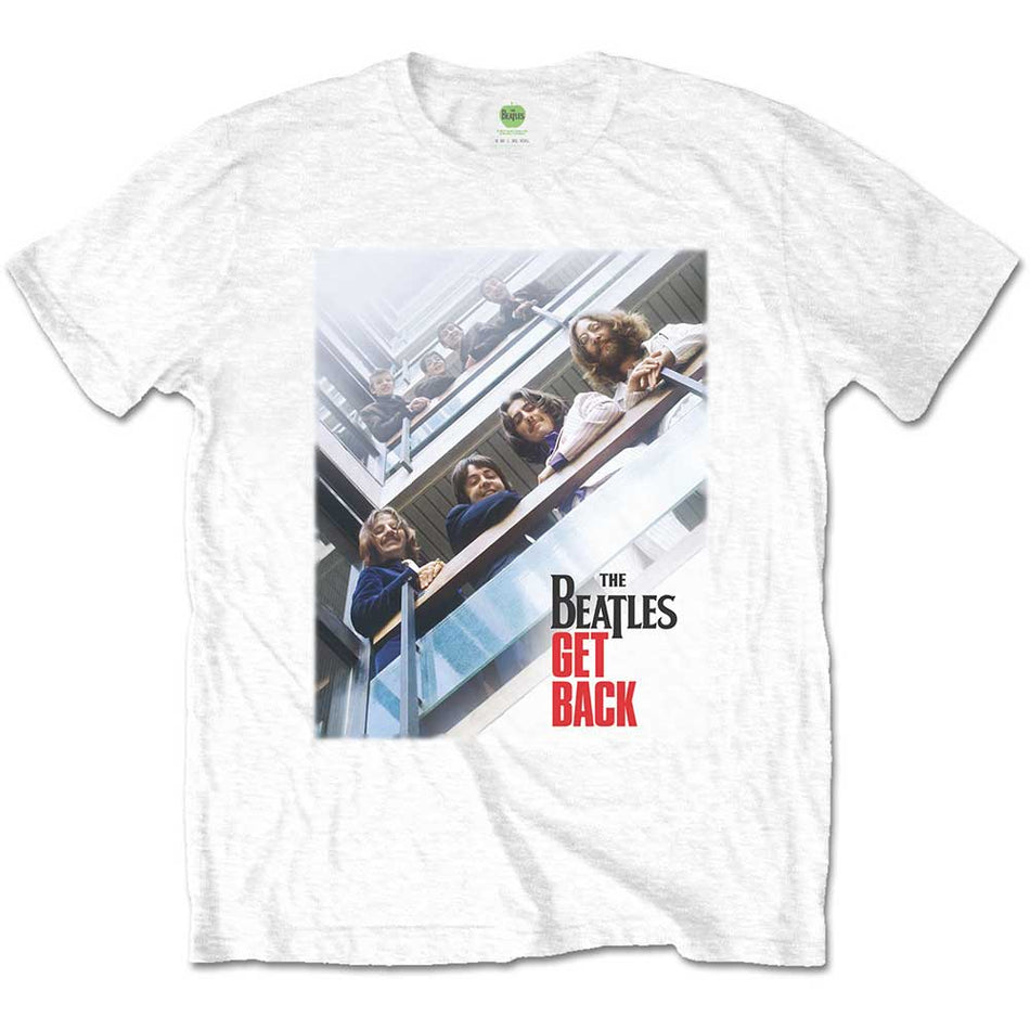 The Beatles Get Back Poster White