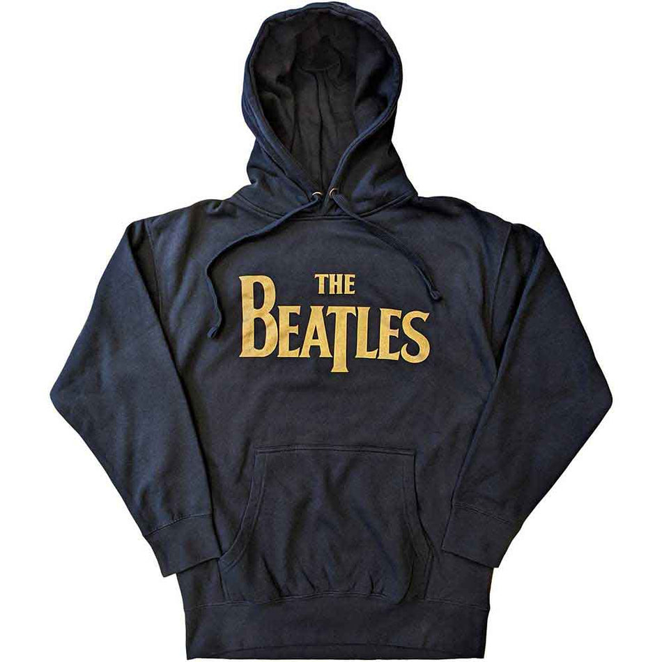 The Beatles Gold Drop T Logo Blue