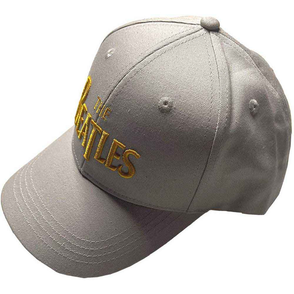 The Beatles Gold Drop T Logo Grey