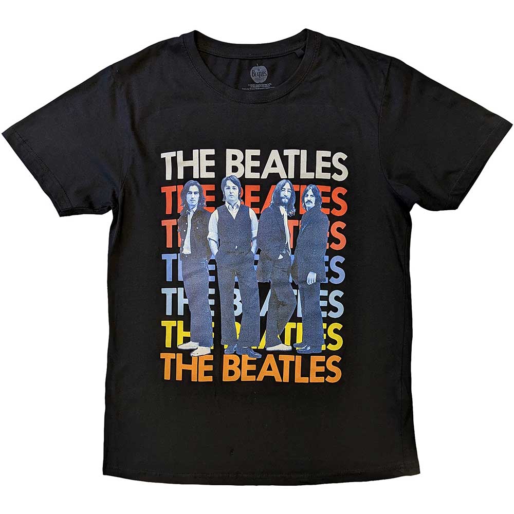 The Beatles Iconic Multicolour Black