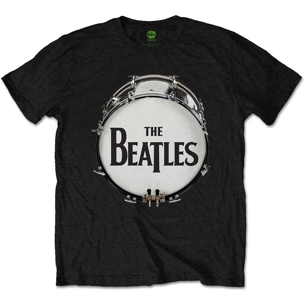 The Beatles Original Drum Skin Black