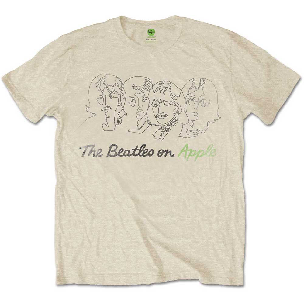 The Beatles Outline Faces on Apple Neutral