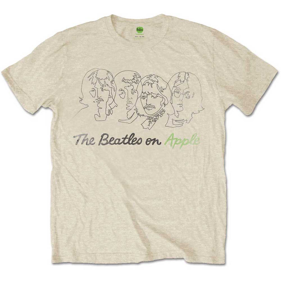 The Beatles Outline Faces on Apple Neutral
