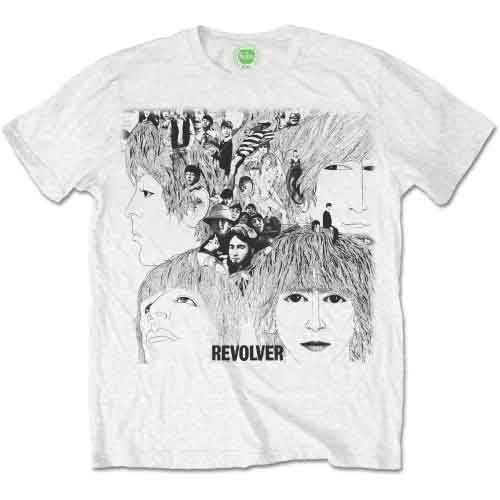 The Beatles Revolver Album Cover White