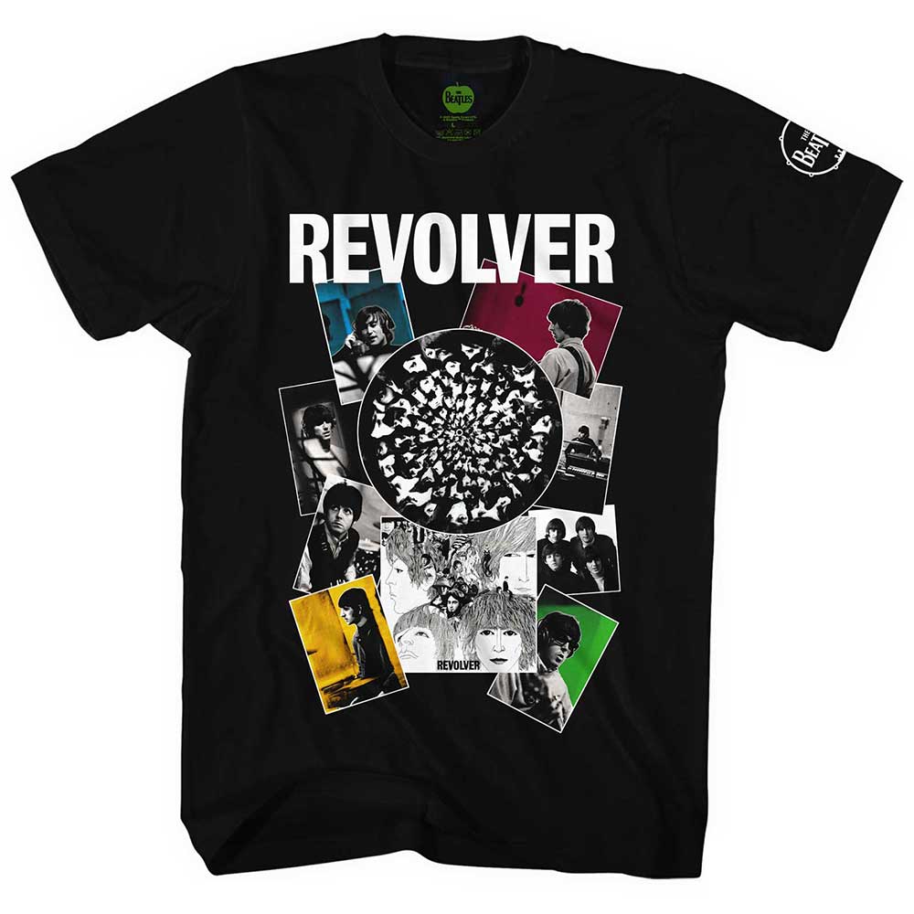 The Beatles Revolver Montage Black