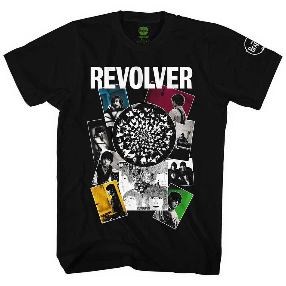 The Beatles Revolver Montage Black
