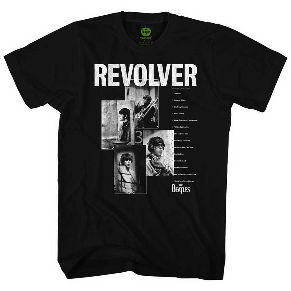 The Beatles Revolver Tracklist Black