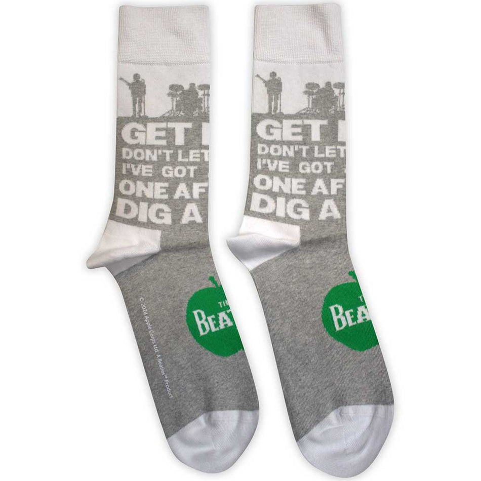 The Beatles Rooftop Silhouettes & Apple Grey