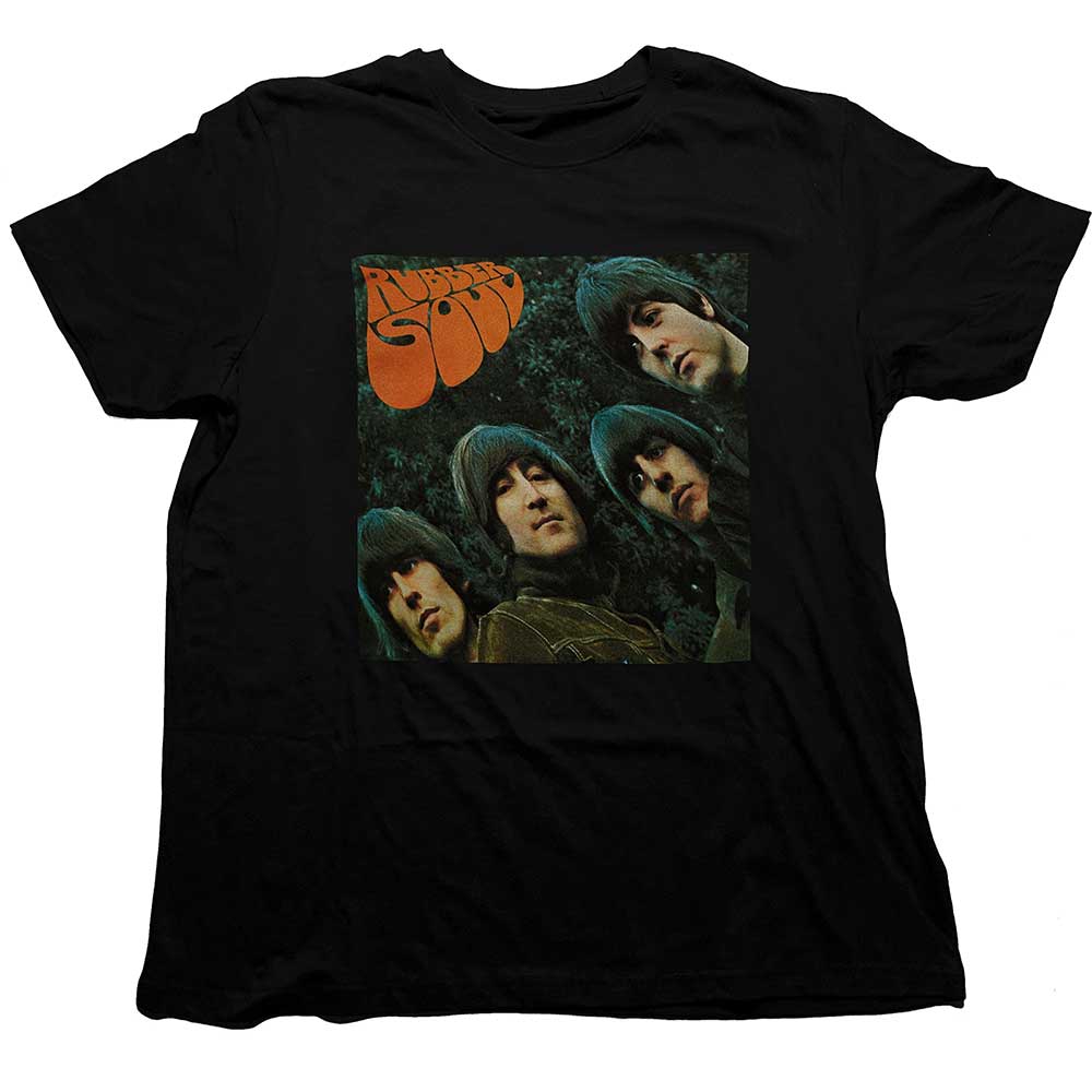 The Beatles Rubber Soul Album Cover Black
