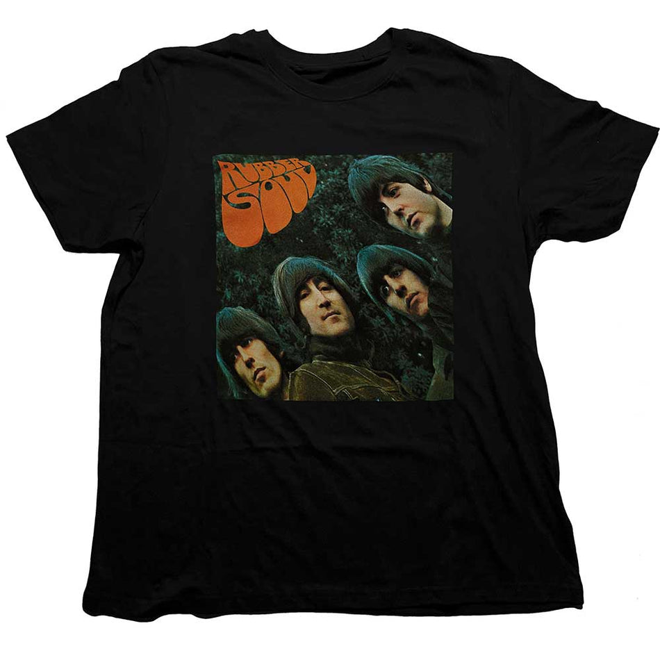 The Beatles Rubber Soul Album Cover Black