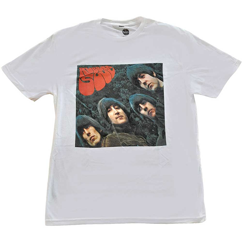The Beatles Rubber Soul Album Cover White