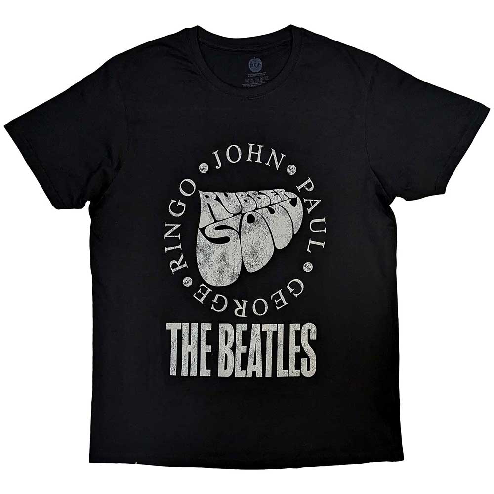The Beatles Rubber Soul Names Black