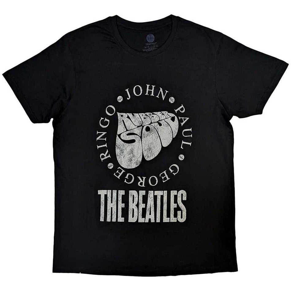 The Beatles Rubber Soul Names Black
