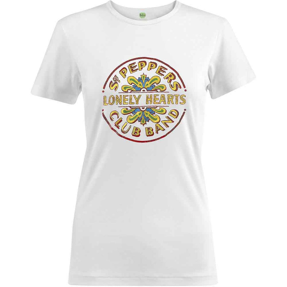 The Beatles Sgt Pepper Drum Colour White