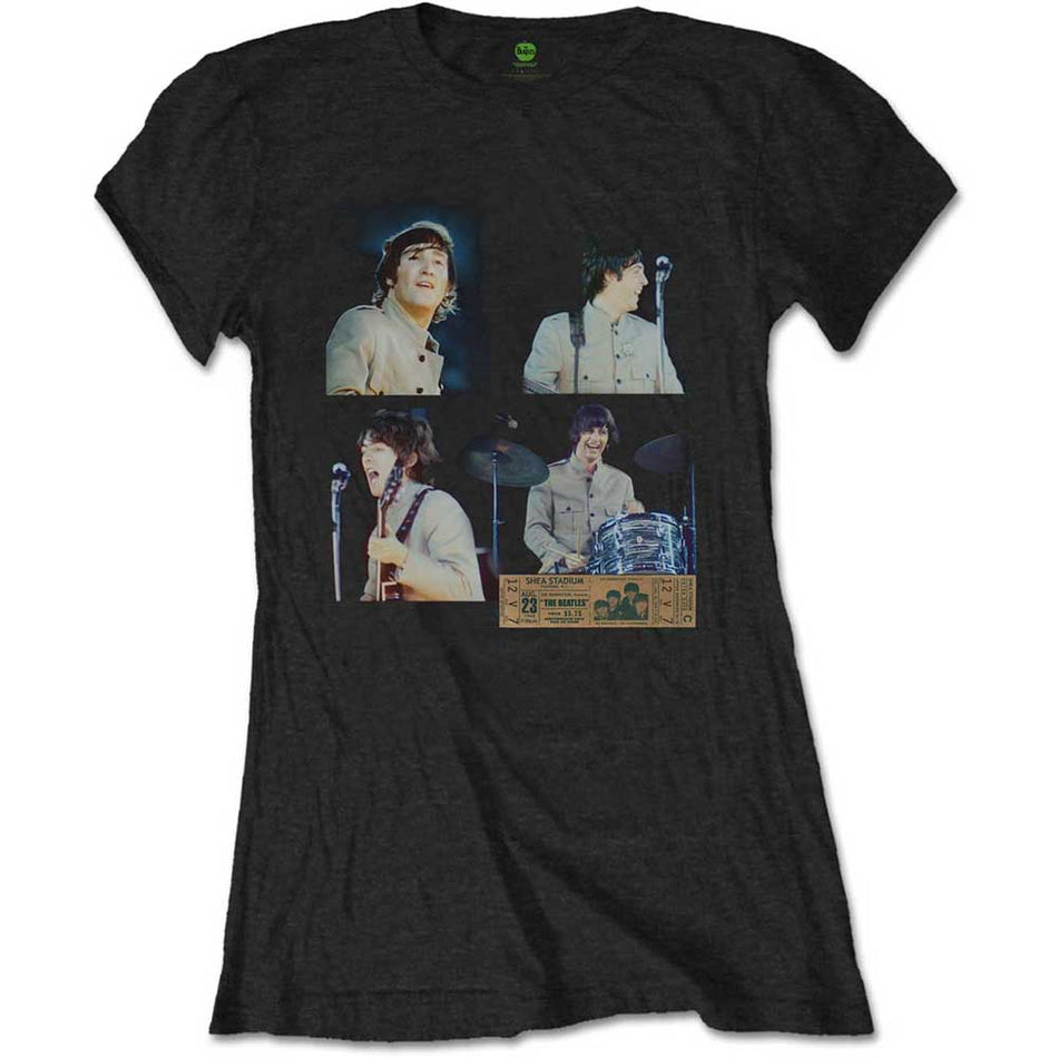 The Beatles Shea Stadium Shots Black
