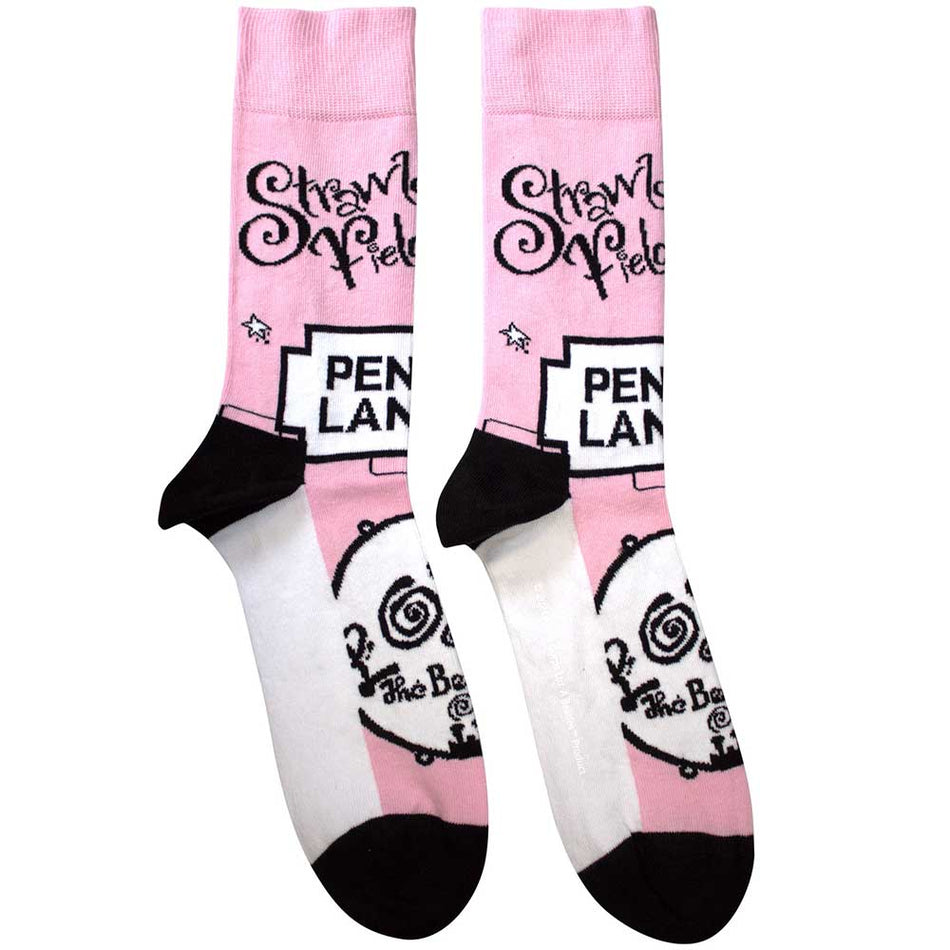 The Beatles Strawberry Fields/Penny Lane Pink