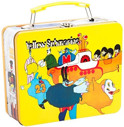 The Beatles The Beatles Yellow Submarine Vintage Large Tin Tote (Lunchbox)