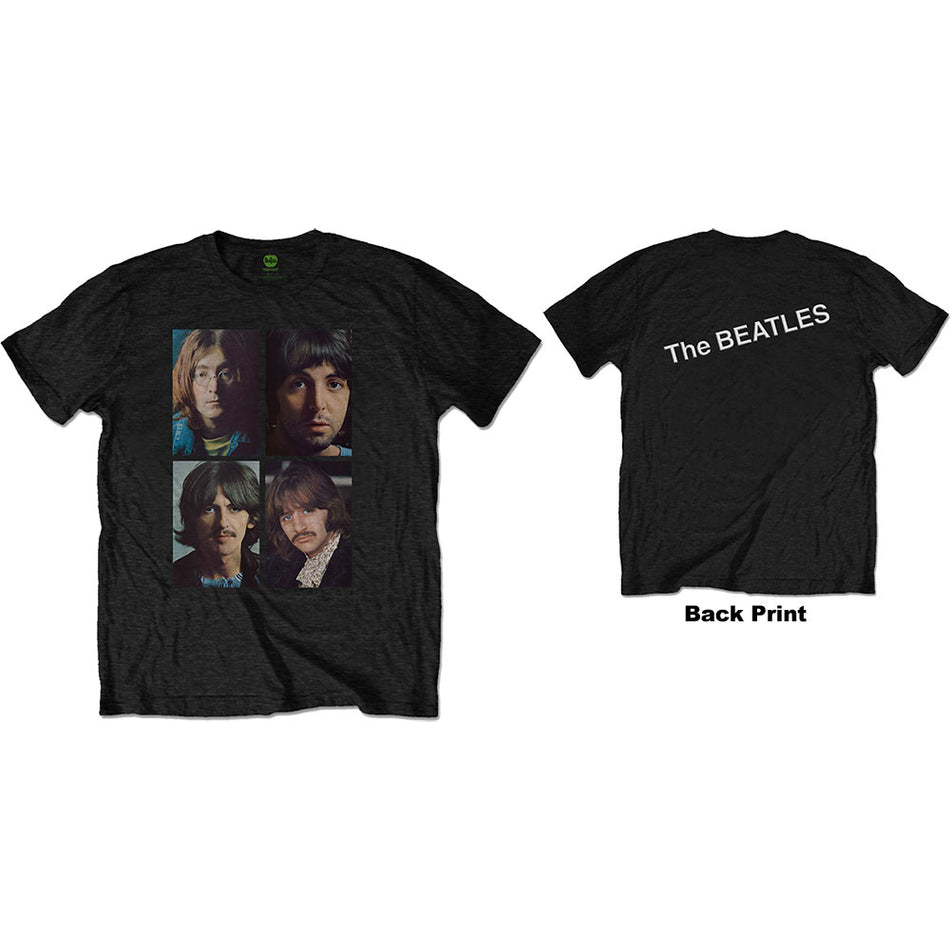 The Beatles White Album Faces Black