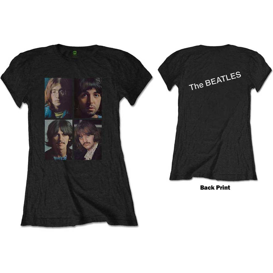 The Beatles White Album Faces Black