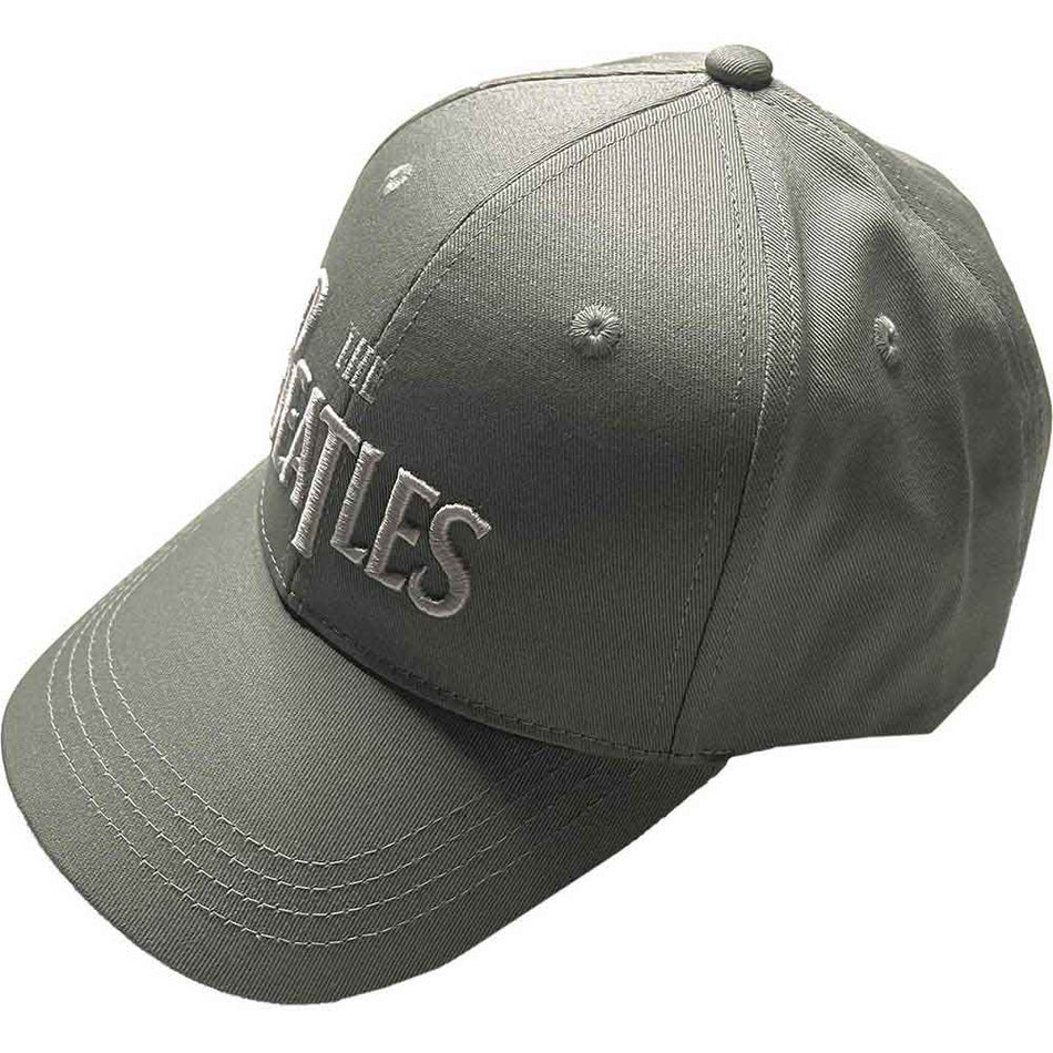 The Beatles White Drop T Logo Green