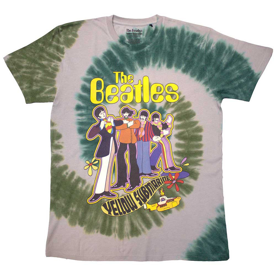 The Beatles Yellow Submarine Band In Line White