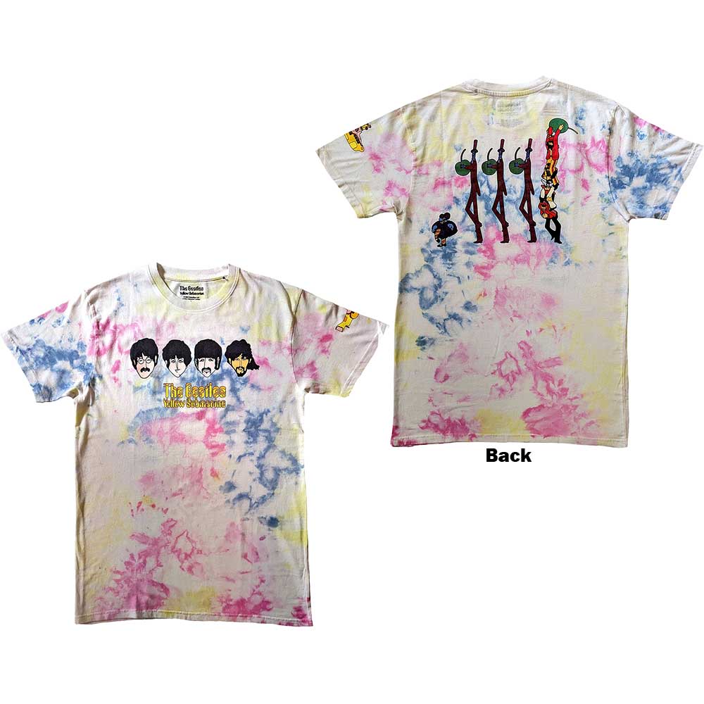 The Beatles Yellow Submarine Heads & Apple Bonkers White