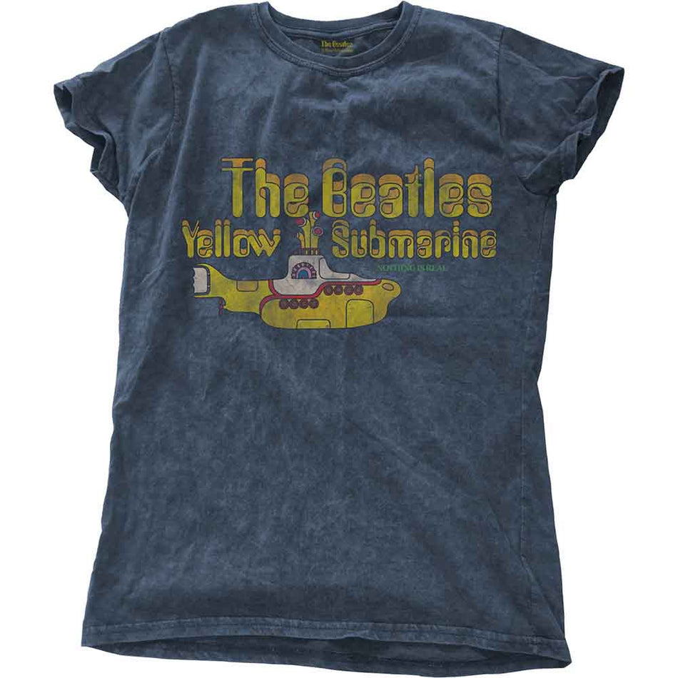 The Beatles Yellow Submarine Nothing Is Real Blue