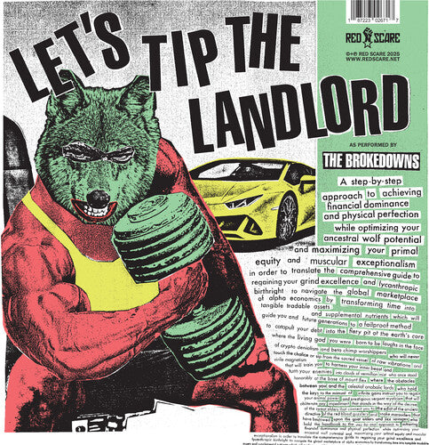 The Brokedowns Let's Tip The Landlord - Record Album - Vinyl LP
