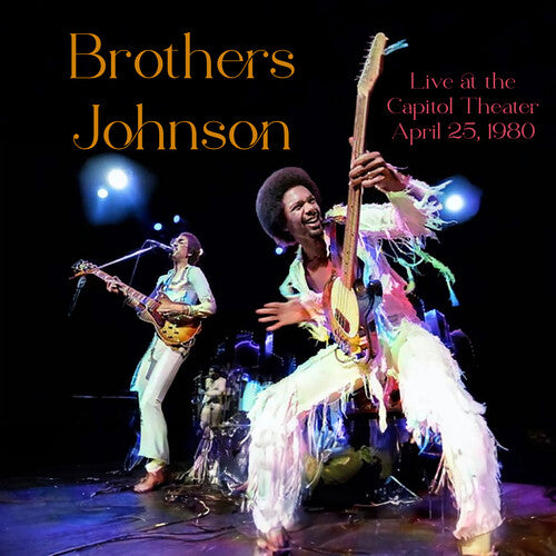 The Brothers Johnson Live at the Capitol Theater April 25, 1980 - Record Album - Vinyl LP
