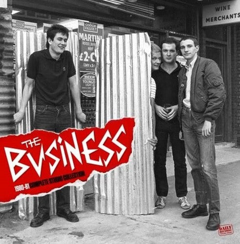 THE BUSINESS 1980-1981 Complete Studio Collection - Record Album - Vinyl LP