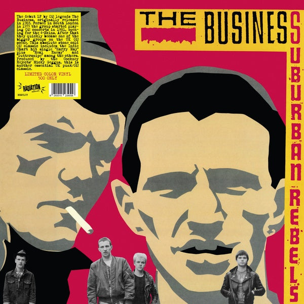 THE BUSINESS Suburban Rebels (Red Vinyl)